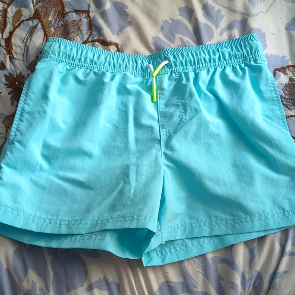 Boys swim trunks NEW no tags. XL (14/16). Aqua.